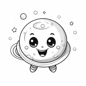 Planet V4 Coloring Page for Kids