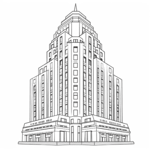 Skyscraper V2 Coloring Page for Kids